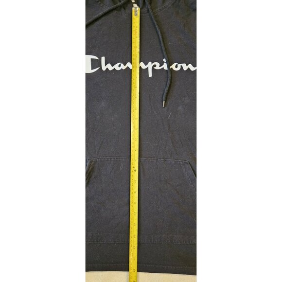 Champion!! Mens Mid-Weight Hooded Jersey T-shirt Kangaroo Pocket! - Picture 6 of 7